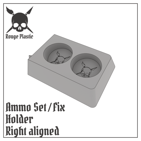 Ammo Decal Set & Fix holder (Modular - Right)