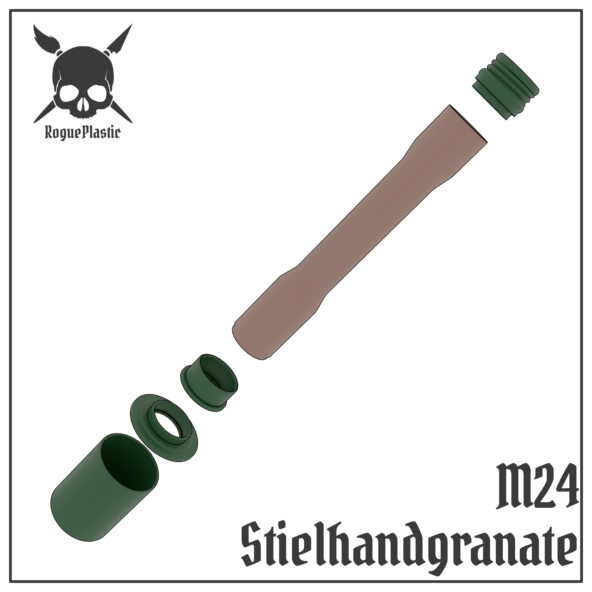 M24 Stielhandgranate Replica - Image 2